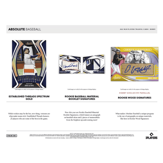 Panini Absolute Hobby Baseball Master Box