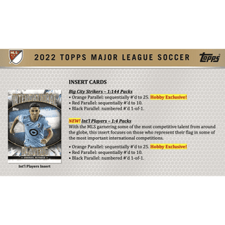 Topps MLS Soccer Hobby Box