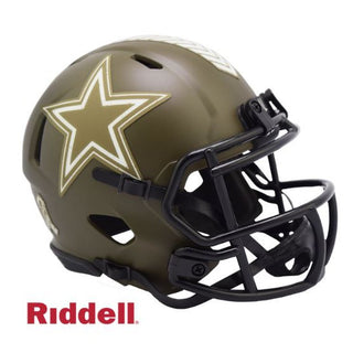 Mini Helmet: Dallas Cowboys Salute to Service - Speed Style