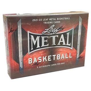 2021-22 Leaf Metal Basketball Box