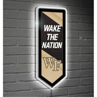 LED Wall Decor: Wake Forest Demon Deacons- Pennant