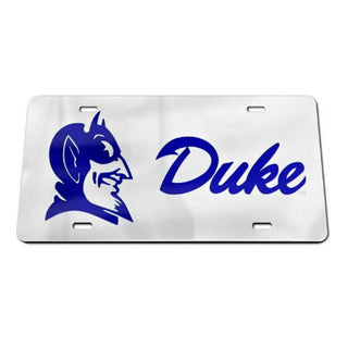 License Plate: Duke Blue Devils