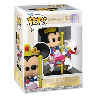 POPs: Minnie Mouse on Prince Charming Regal Carrousel - Walt Disney
