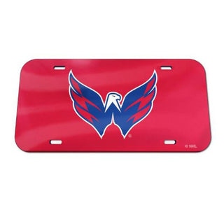 License Plate: Washington Capitals - Red