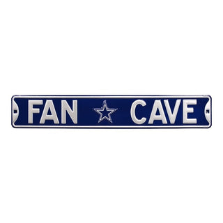 Dallas Cowboys Steel Street Sign Logo-FAN CAVE