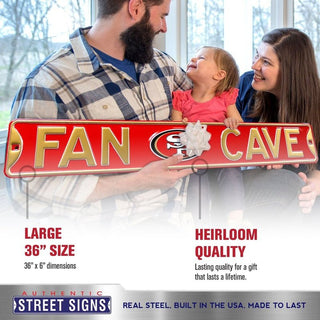 San Francisco ers Steel Street Sign Logo-FAN CAVE
