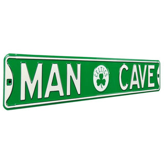 Boston Celtics Steel Street Sign Logo-MAN CAVE