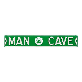Boston Celtics Steel Street Sign Logo-MAN CAVE