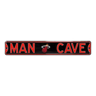 Miami Heat Steel Street Sign Logo-MAN CAVE