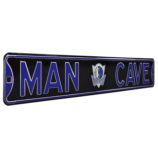 Dallas Mavericks Steel Street Sign Logo-MAN CAVE