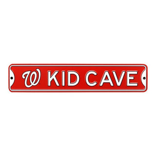 Washington Nationals Steel Kid Cave Sign