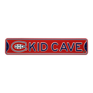 Montreal Canadiens Steel Kid Cave Sign