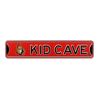 Ottawa Senators Steel Kid Cave Sign