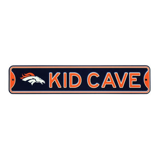Denver Broncos Steel Kid Cave Sign