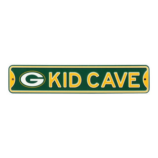 Green Bay Packers Steel Kid Cave Sign