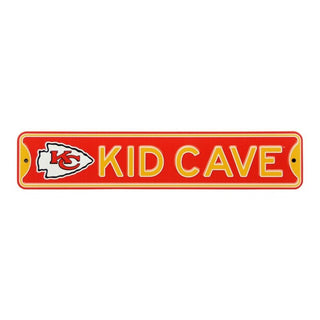 Kansas City Chiefs Steel Kid Cave Sign