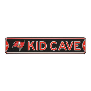 Tampa Bay Buccaneers Steel Kid Cave Sign