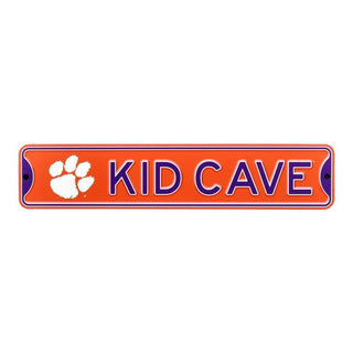 Clemson Tigers Steel Kid Cave Sign