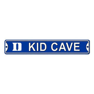 Duke Blue Devils Steel Kid Cave Sign