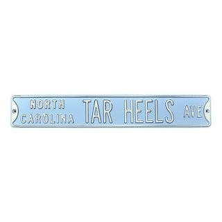 North Carolina Tar Heels Steel Street Sign-NORTH CAROLINA TAR HEELS AVE