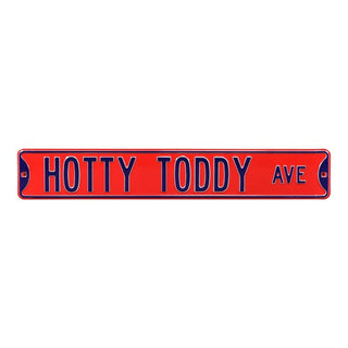 Ole Miss Rebels Steel Street Sign-HOTTY TODDY AVE