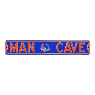 Boise State Broncos Steel Street Sign Vintage Logo-MAN CAVE