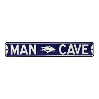 Nevada Wolfpack Steel Street Sign Logo-MAN CAVE