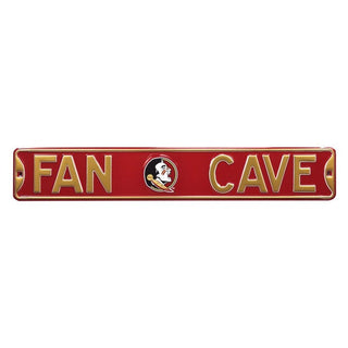 Florida State Seminoles Steel Street Sign Logo-FAN CAVE
