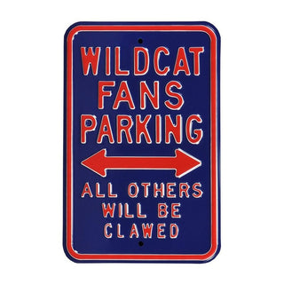 Arizona Wildcats Steel Parking Sign-Wildcats