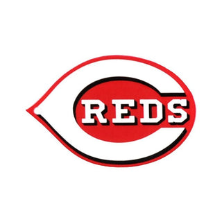 Cincinnati Reds Laser Cut Logo Steel Magnet-Primary