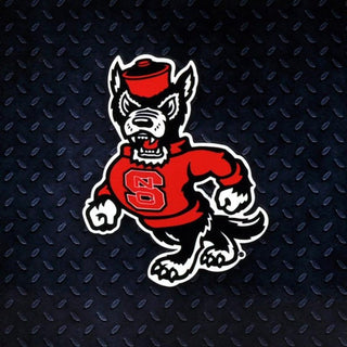 NCAA North Carolina State Metal Super Magnet-Strutting Wolf