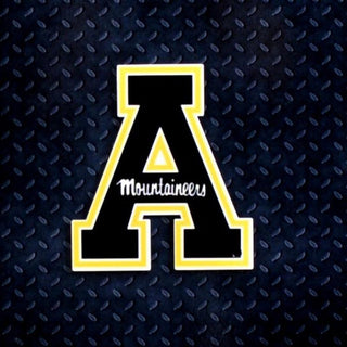 NCAA Appalachian State Metal Super Magnet- Primary