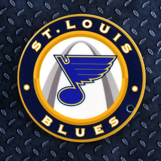 NHL St. Louis Blues Metal Super Magnet-Round