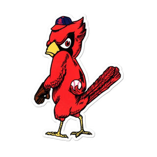 St Louis Cardinals Laser Cut Steel Logo Spirit Size-Angry Bird