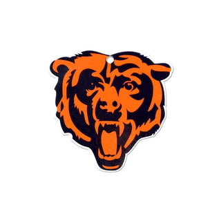 Chicago Bears Laser Cut Logo Steel Magnet-Bear Head