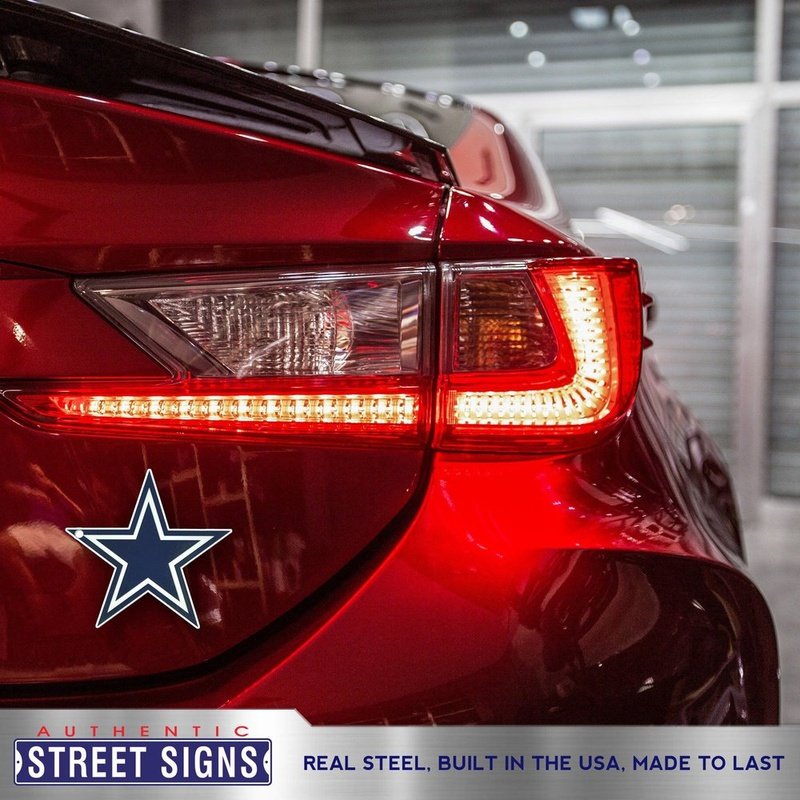 Dallas Cowboys Laser Cut Logo Steel Magnet-Primary