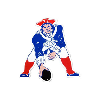 New England Patriots Laser Cut Logo Steel Magnet-Pat Patriot