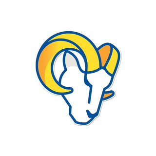 Los Angeles Rams Laser Cut Steel Logo Spirit Size-New Head