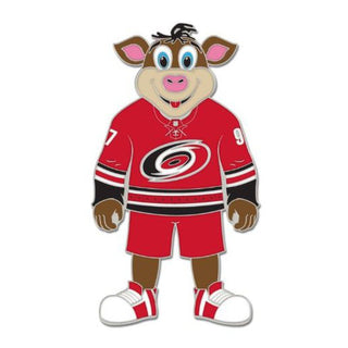 Enamel Lapel Pin: Carolina Hurricanes - Mascot