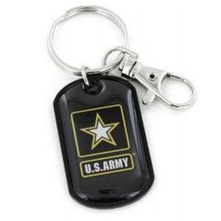 Key Ring: US Army - Dog Tag