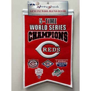 MLB Banner: Cincinnati Reds -Time World Series Champions