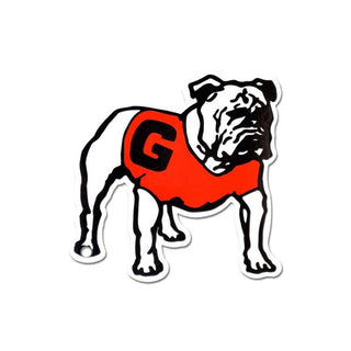 NCAA Georgia Bulldogs Metal Super Magnet- Vintage Standing Bulldog