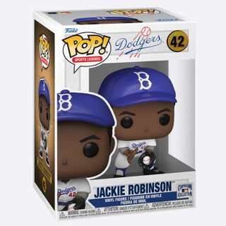 POP! Jackie Robinson Dodgers White Jersey