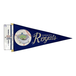 Kauffman Stadium Pennant KC Royals