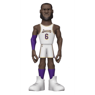 Funko Gold Figure LeBron James- White Jersey CHASE