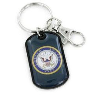 Key Ring: US Navy - Dog Tag
