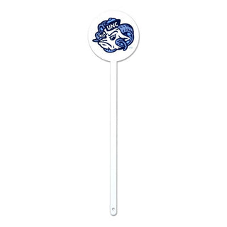 NCAA North Carolina STEEL Garden Stake- Mascot