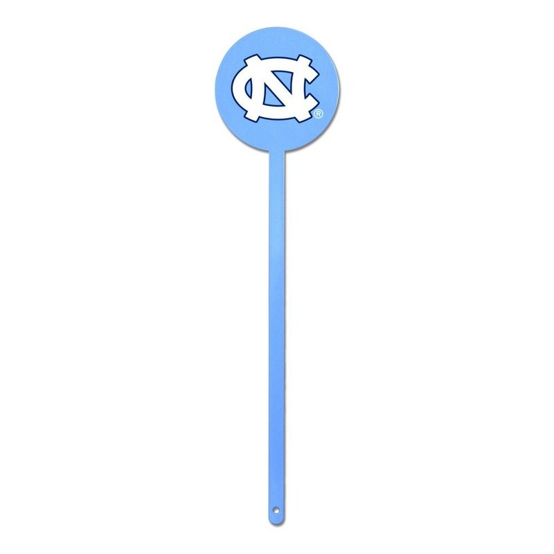 NCAA North Carolina STEEL Garden Stake- Light Blue