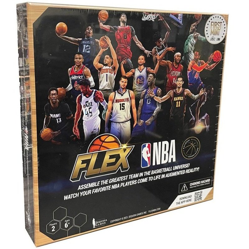 Sequoia Games NBA Series 2 Flex Sports Game | Deluxe 2 Player Starter Set