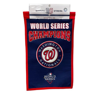 MLB Banner: Washinton Nationals World Series Champions